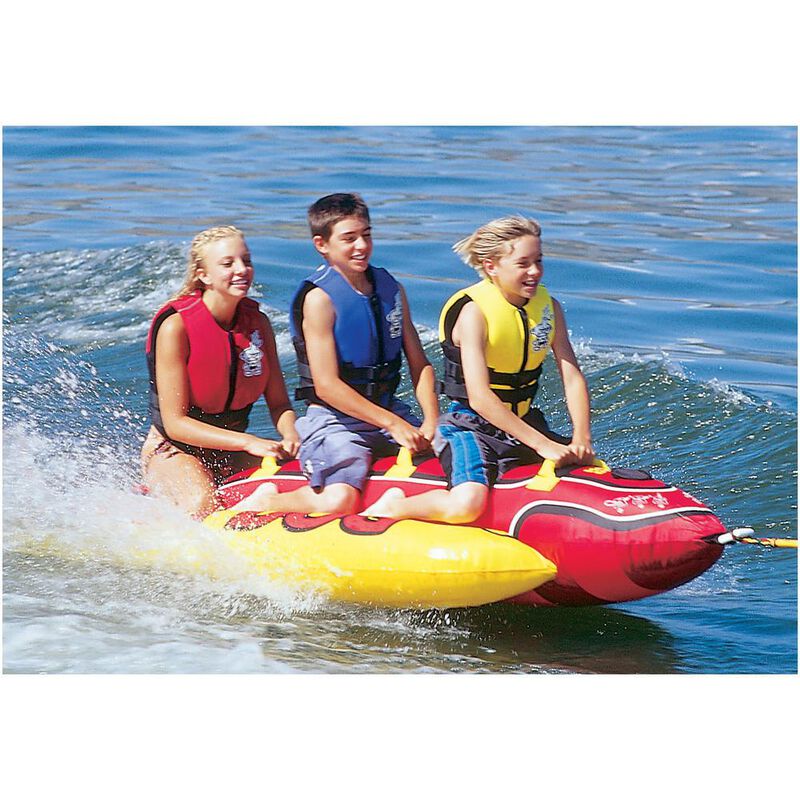 Airhead Hot Dog 3-Person Towable Tube image number 2