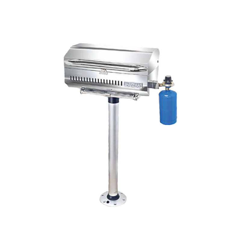 Magma 28" Double-Locking Stowable Pedestal Mount image number 1