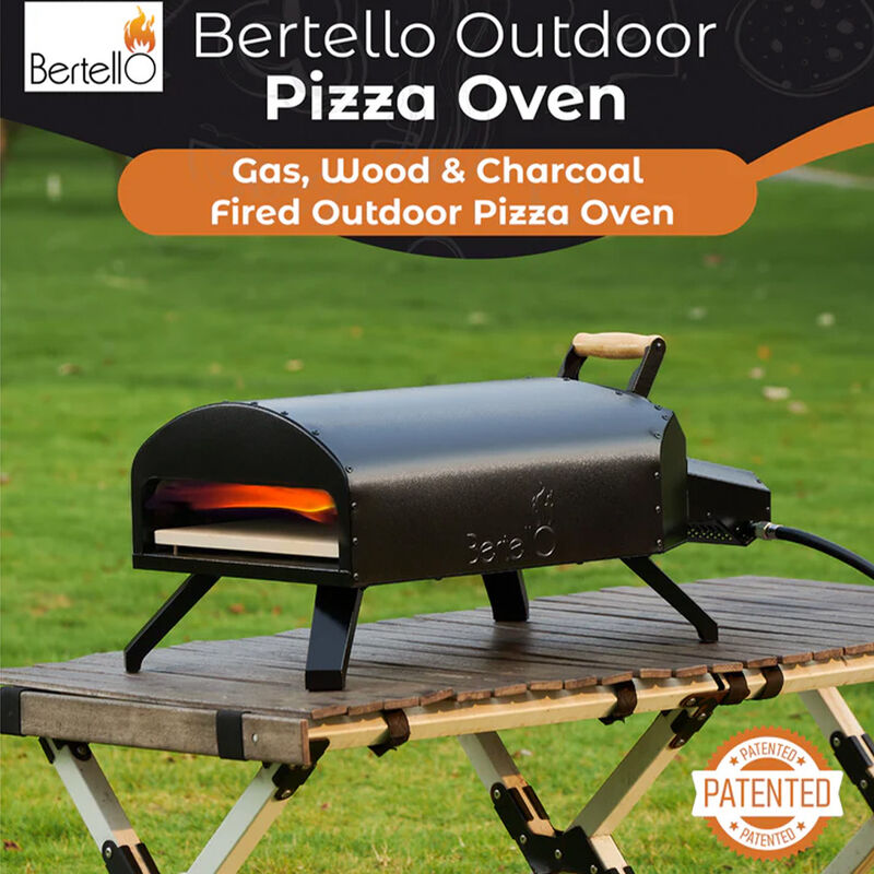 Bertello 12" SimulFIRE Outdoor Pizza Oven image number 2
