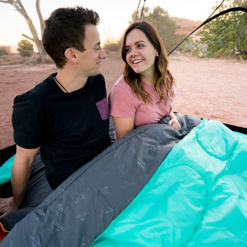 Teton Sports Cascade Double Sleeping Bag with Pillows image number 9