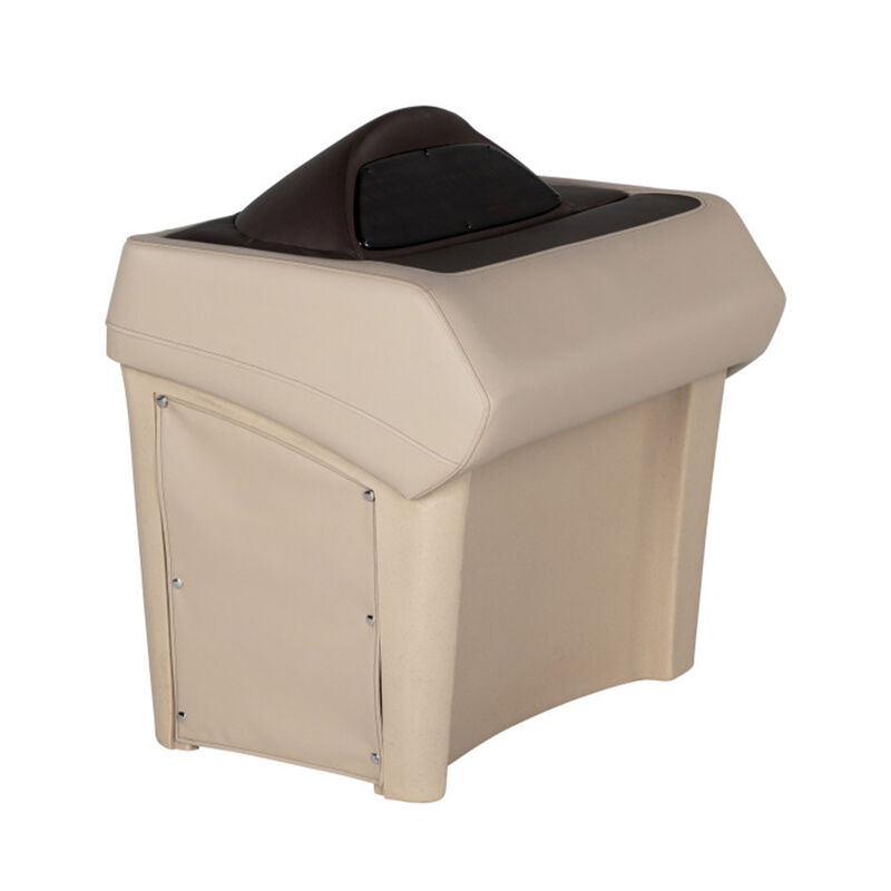 Lippert Rockport Series 34" Pontoon Helm Stand image number 1