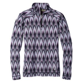 Smartwool Women's Merino 250 Base Layer Pattern 1/4 Zip