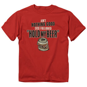 Buck Wear Men's Ain't Nothing Good Beer Short-Sleeve Tee