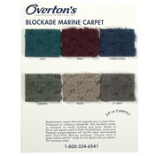 Overton's Blockade 24-oz. Carpet Sample Swatch Card
