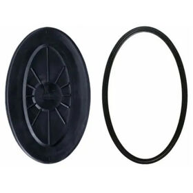Kajak Sport Oval Hatch Cover - Black 44in/26cm