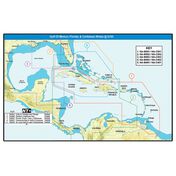 C-MAP NT+ Wide Map, Pensacola Bay To Gulf Of Honduras