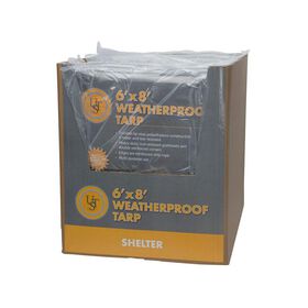 Ultimate Survival Technologies Weatherproof Tarp, 6' x 8'
