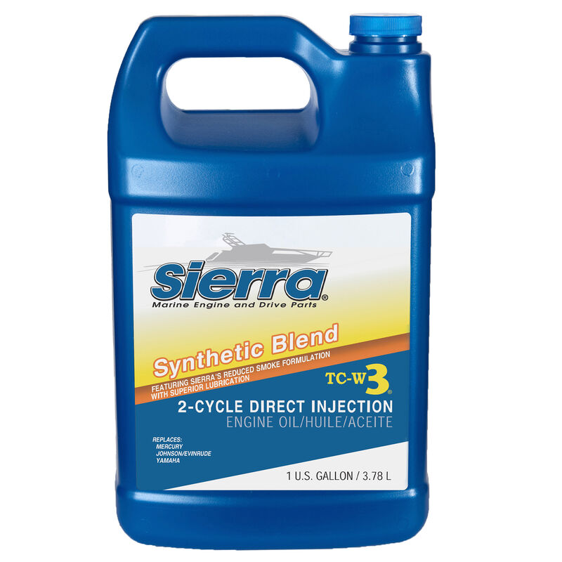 Sierra Direct Injection TC-W3 Oil For OMC/Yamaha Engine, Sierra Part #18-9530-3 image number 1