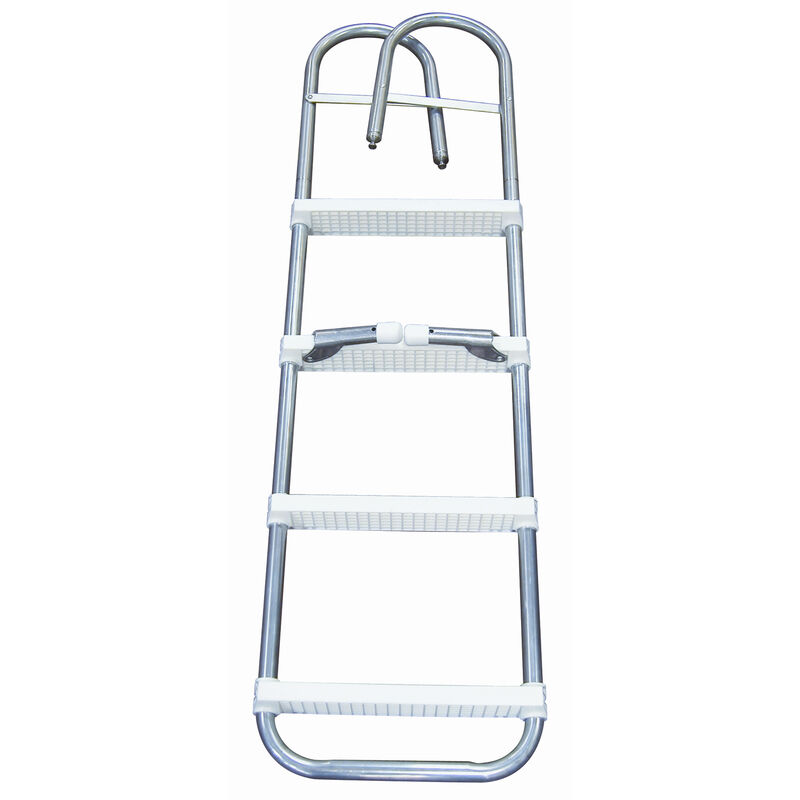 Dockmate 4-Step Pontoon Boarding Ladder image number 2