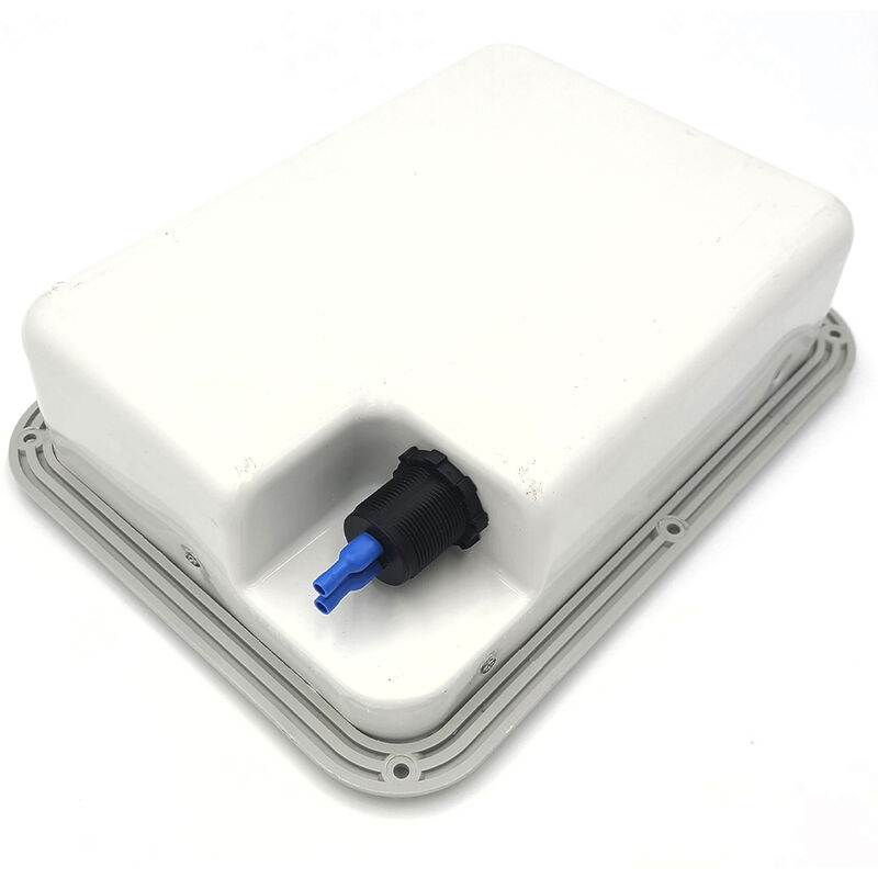 DPI Marine 9" x 12" Glove Box w/Dual USB Charging Station, Auster Light Gray image number 4
