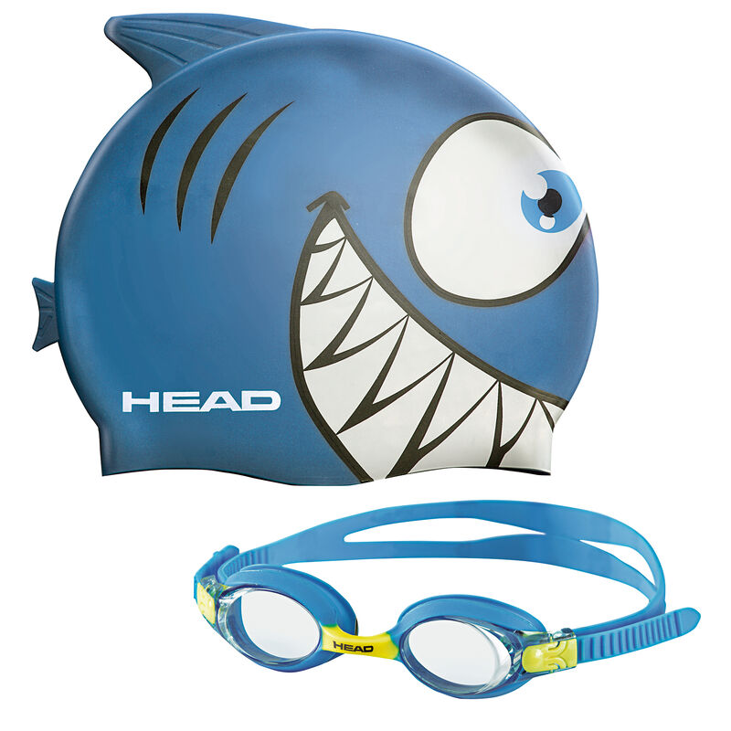 Head Meteor Kid's Goggles And Swim Cap Set image number 1