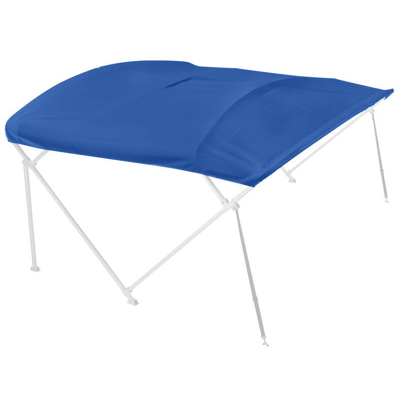 Extra Long Big Top Pontoon Bimini Top Fabric Only, SurLast Polyester, 96"-102"W image number 7