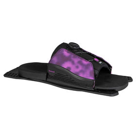 Radar Lyric Adjustable Rear Toe Plate, Black/Lilac