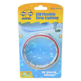 Invincible Marine 72" LED Flexible Strip Lighting, Blue