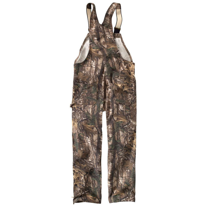 Carhartt Men's Quilted Lined Bib Overalls image number 6