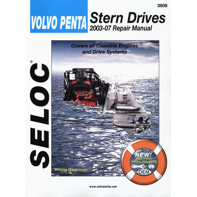 Seloc Marine Stern Drive & Inboard Repair Manual for Volvo/Penta '03-'12