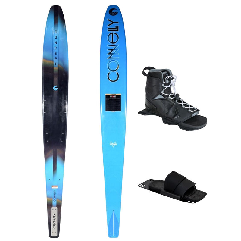 Connelly Concept Slalom Water Ski with Tempest Binding and Rear Toe Plate