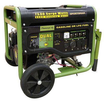 Sportsman 7500 Watt Dual Fuel Generator