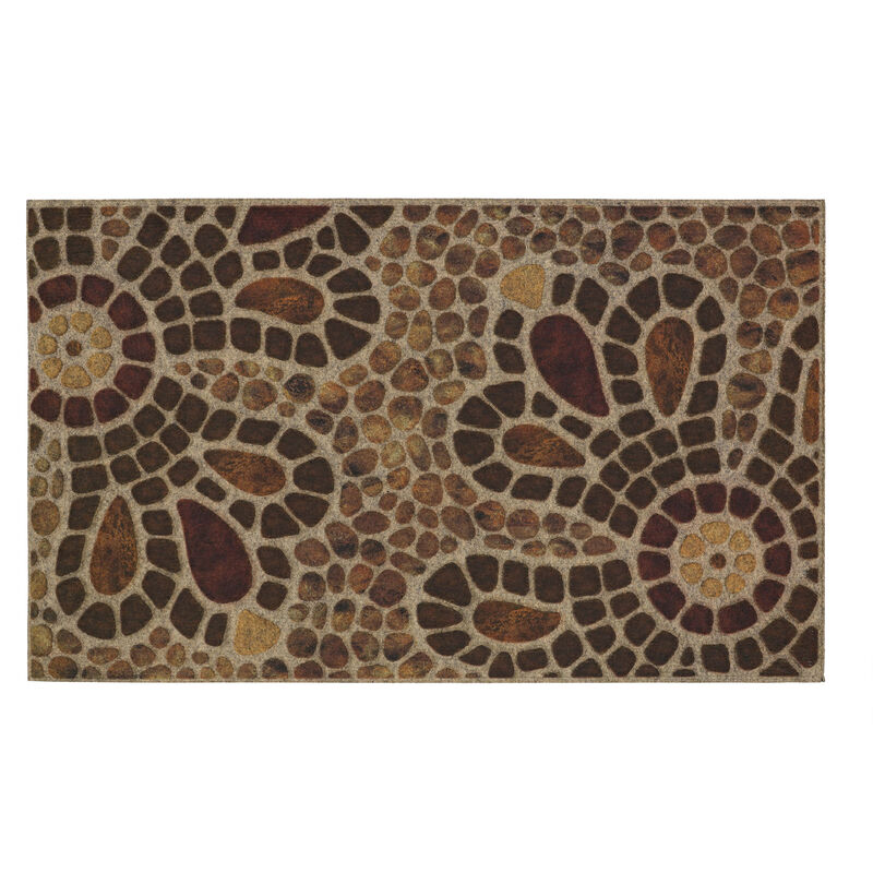 Bohemian Coir Doormat, 18" x 30" image number 1