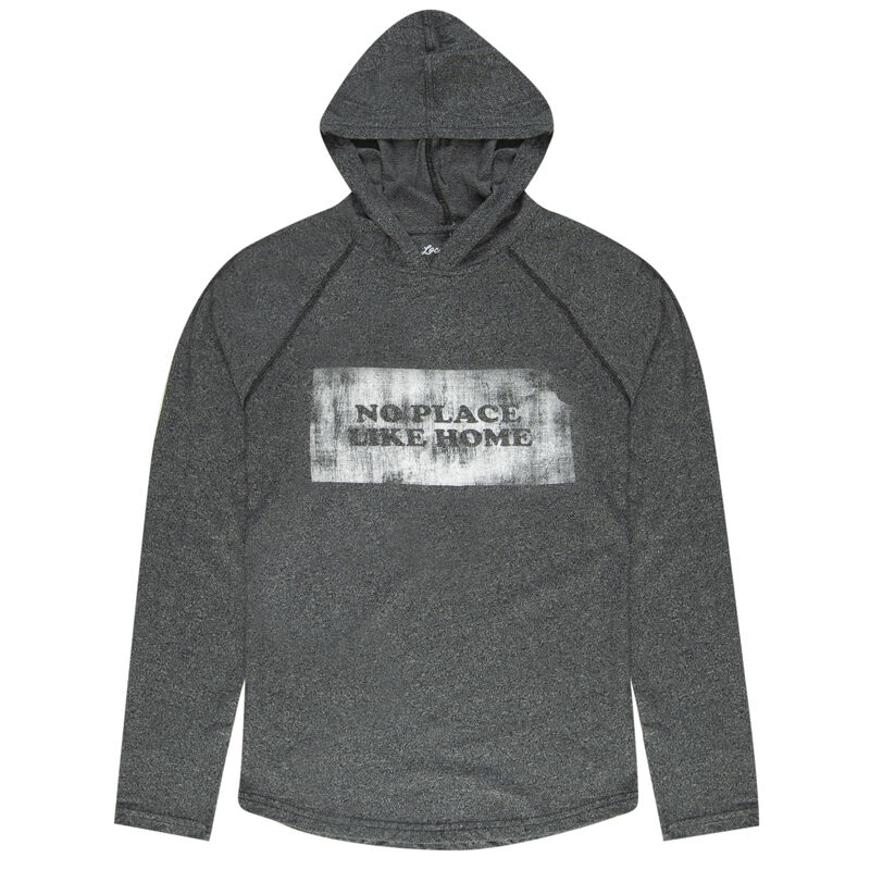 Local Yokel Men&rsquo;s Kansas Long-Sleeve Hooded Tee image number 1