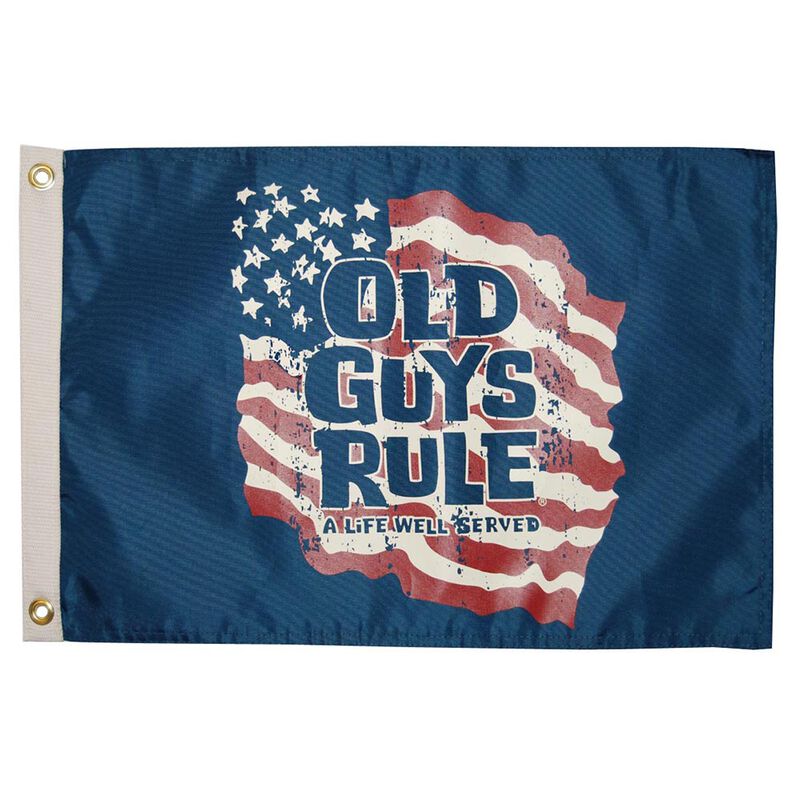Old Guys Rule Flag, Life Well Served image number 1