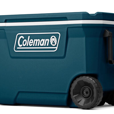 Coleman 316 Series 62-Quart Wheeled Cooler, Space Blue