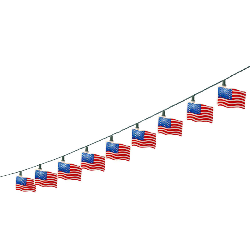 USA Flag Mini Light Set image number 2