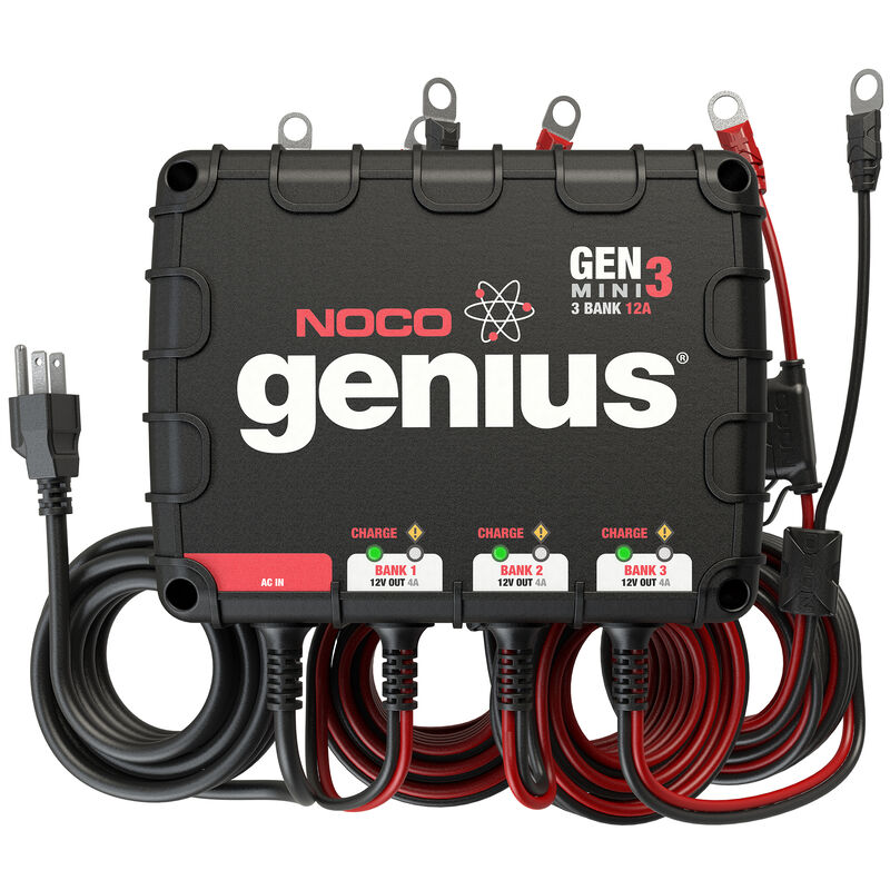 NOCO GENM3 3-Bank Mini Onboard Battery Charger image number 3