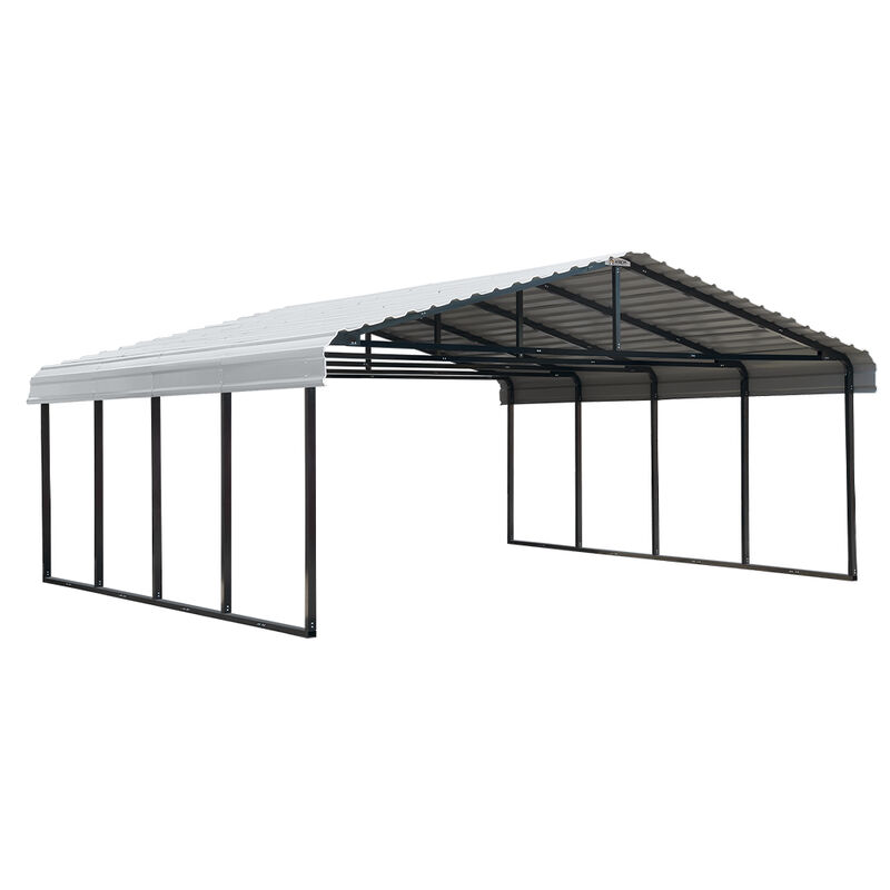 ShelterLogic Arrow Carport, 20'W x 20'L x 7'H image number 1