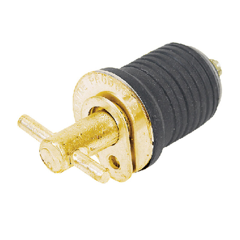 Moeller 1-1/4" Brass Turn-Tite Plug, 50-Pack image number 1