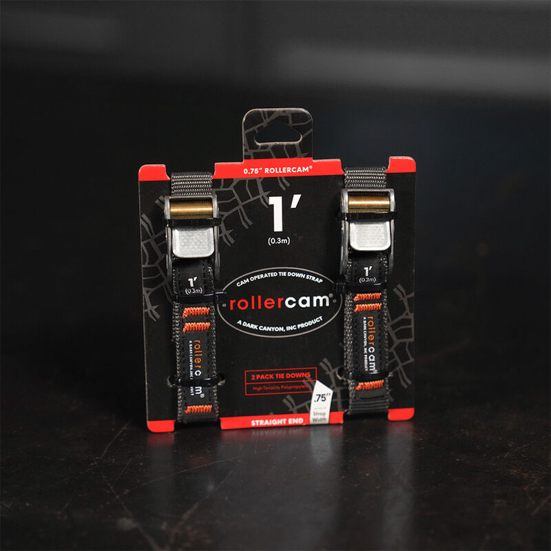 Rollercam Straight End 0.75" Wide Tie-Downs, 1' Long, Set of 2 image number 9