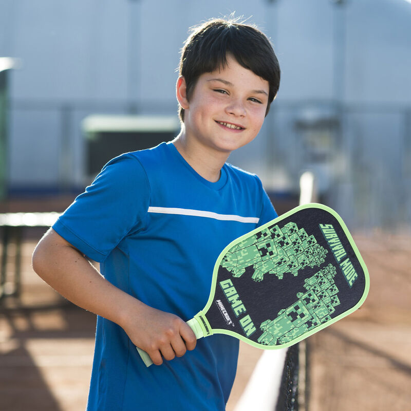 Minecraft Wooden 7-Piece Pickleball Bundle image number 9