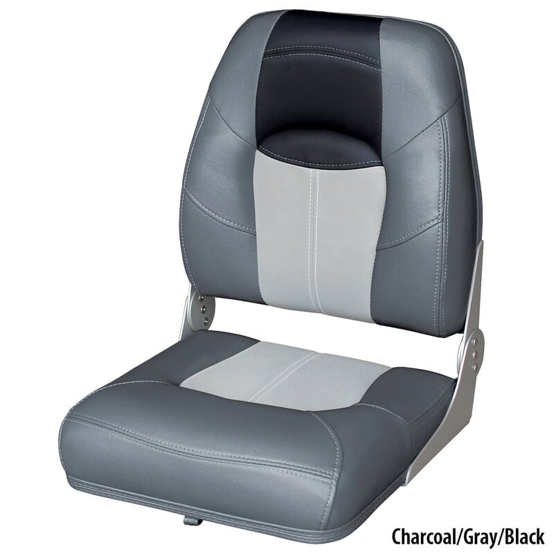 Wise Blast-Off Tour Series High-Back Folding Boat Seat image number 7
