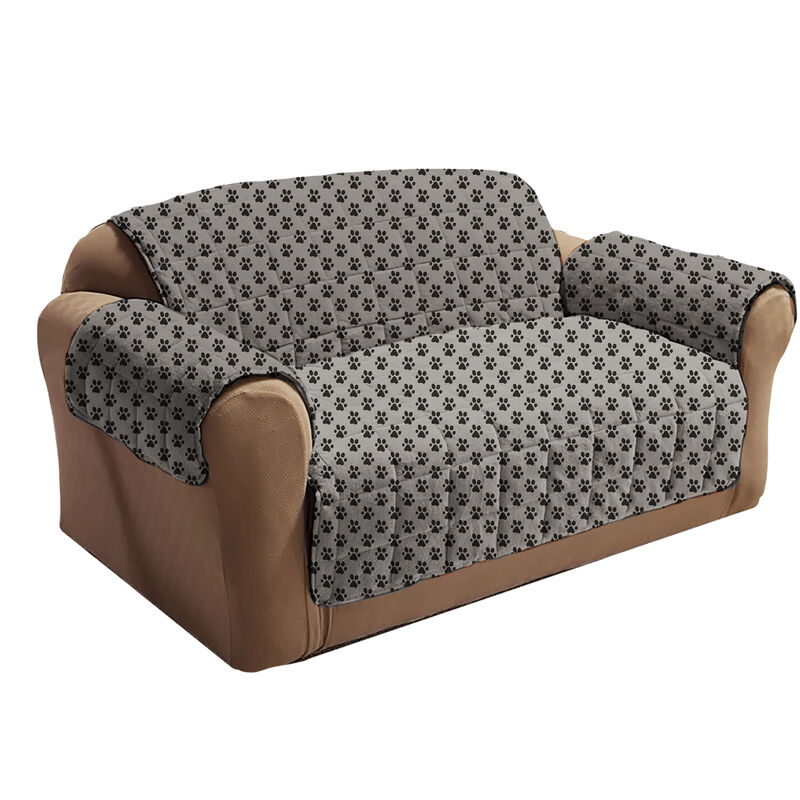 Paw Print Love Seat Cover image number 2