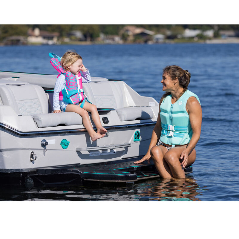 O'Brien Infant Life Jacket, Pink/Aqua image number 3