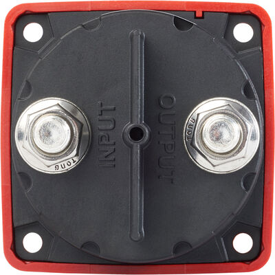 Blue Sea m-Series Mini On-Off Battery Switch with Key - Red