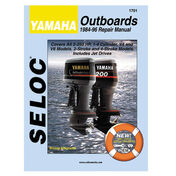 Seloc Marine Outboard Repair Manual for Yamaha '84 - '96