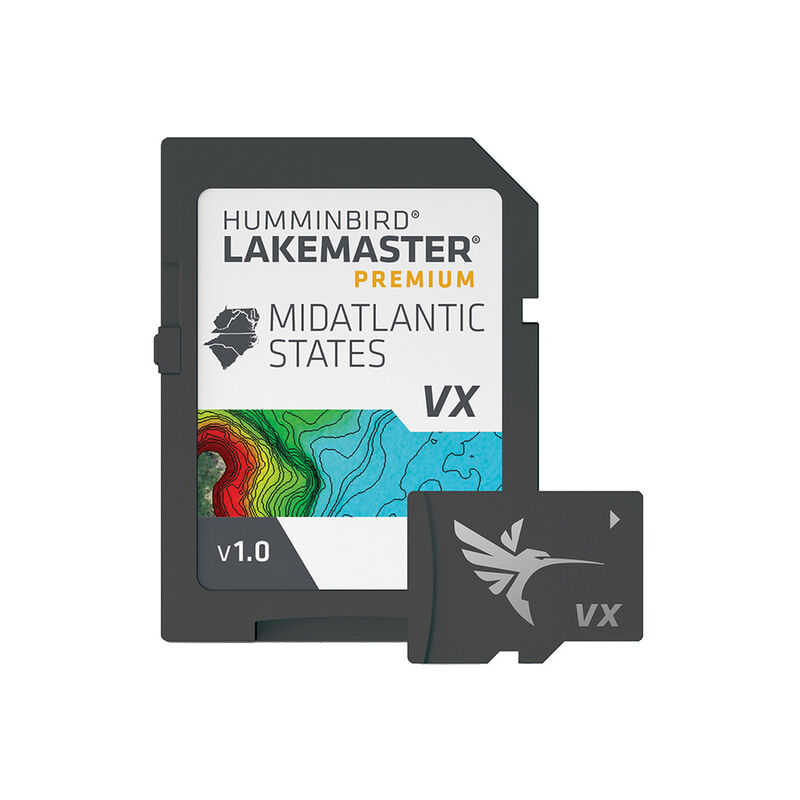 Humminbird LakeMaster VX Premium - Mid-Atlantic States image number 1