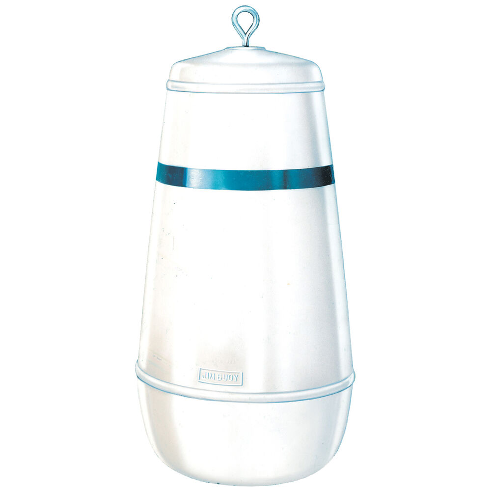 Jim Buoy Deluxe Series Mooring Buoy With 5/8" Swivel And Eye, 414lb. Buoyancy Overton's