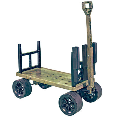 Mighty Max Cart Utility Hand Truck Dolly, Camo-Style Tub