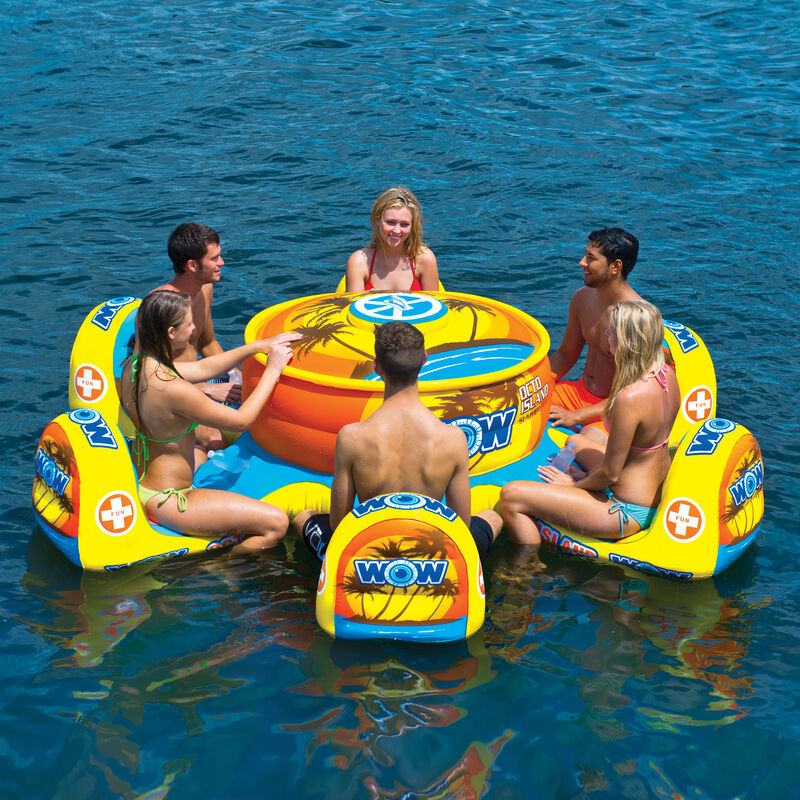 WOW Octo Island 6-Person Floating Table image number 4