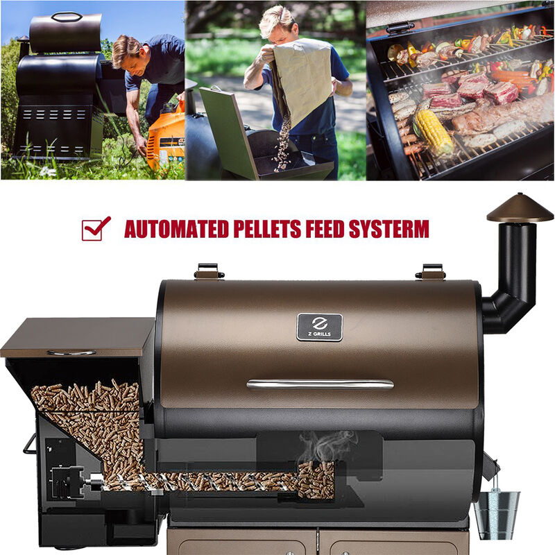 Z Grills 700D Wood Pellet Grill and Smoker image number 7