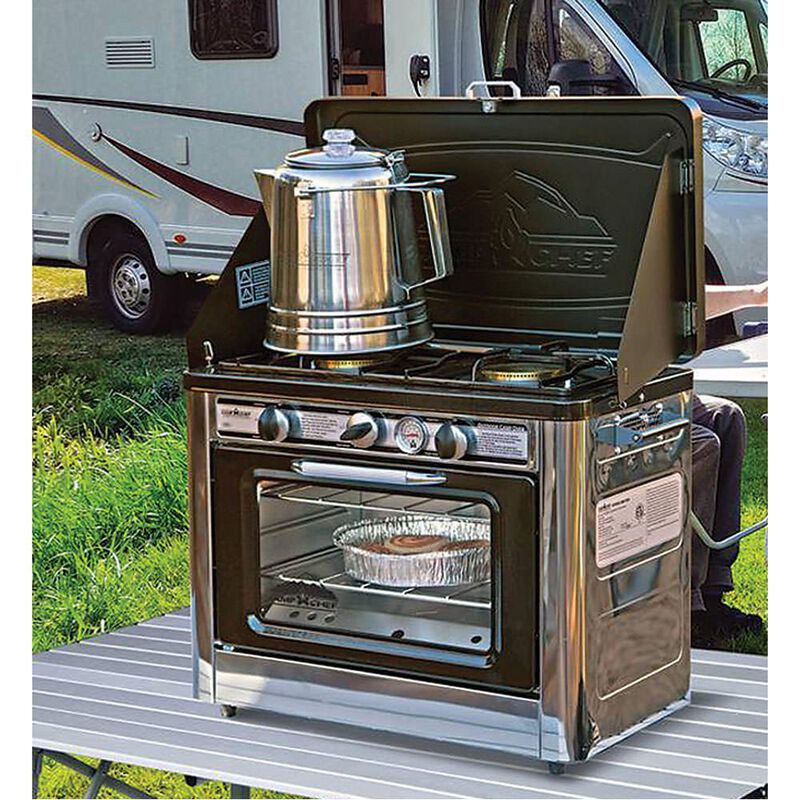 Camp Chef Outdoor Camping Oven and 2-Burner Stove image number 2