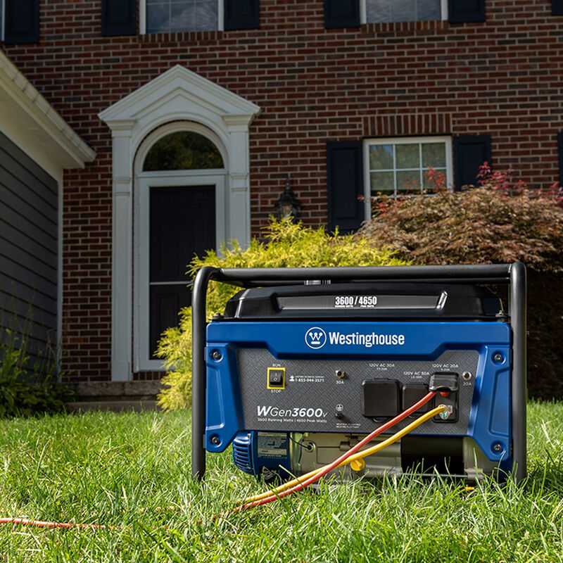 Westinghouse WGen3600V 4,650/3,600 Watt Gas RV-Ready Portable Generator image number 3