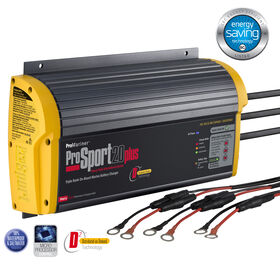 ProMariner ProSport Generation 3 Marine Battery Charger, 20-Amp/Triple Bank
