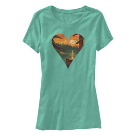 Points North Women's Heart Short-Sleeve Tee