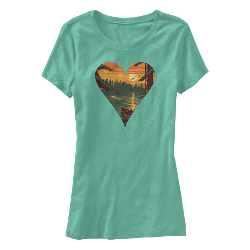 Points North Women's Heart Short-Sleeve Tee image number 1
