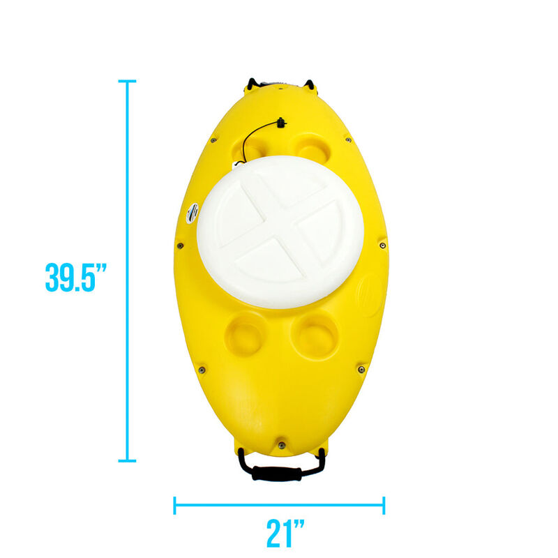 CreekKooler 30-Quart Floating Cooler, Red image number 5