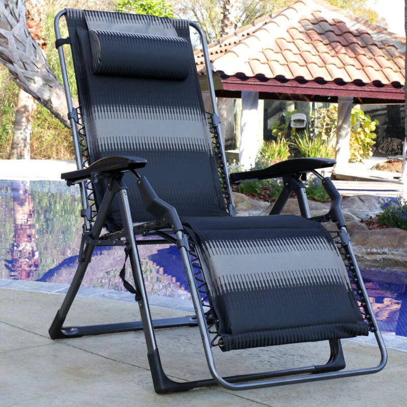 Stone Peaks Extra-Large Reclining Zero Gravity Lounger image number 6