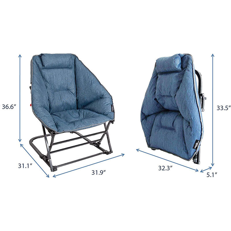 Mac Sports Diamond Rocker Chair image number 4